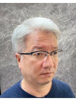 リバティシェアバーバー 銀座2nd(LIBERTY SHARE BARBER)&nbsp;白髪がかっこいい２WAYスタイル