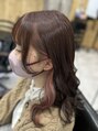 アグ ヘアー トリコ 久喜3号店(Agu hair trico)&nbsp;イヤリングカラーなら普段に支障が出にくく可愛いです！！