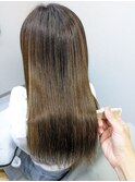 ハイライトへ縮毛矯正