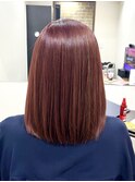 ピンクベージュカラー×髪質改善TR/30代/40代/50代/ハイトーン
