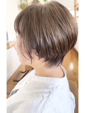 テラス(Terasu) 函館/ボブ/ショートボブ/グレージュ/透明感/つや髪/大人可愛い