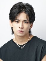 オーシャントーキョー 渋谷(OCEAN TOKYO)&nbsp;シースルーマッシュツーブロック刈り上げセンターパート韓国ヘア