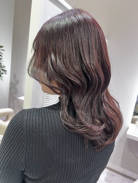 トッカ 天王寺ANNEX(tocca) 【ピンクラベンダー×顔まわりレイヤー】