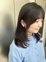 ビューナゴヤ 名駅(VIEW NAGOYA)&nbsp;前髪/イメチェン/こなれミディ/顔まわりカット/おくれ毛/韓国風