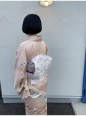 グラボブ×着付け