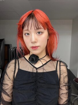 コレットヘアー ザモリオカ(Colette HAIR the MORIOKA) ♪orange×black♪