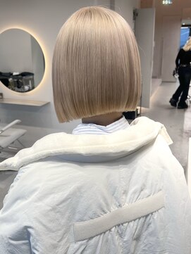 ソル ジングウマエ(SOL JINGUMAE) ☆ハイトーン×ボブ