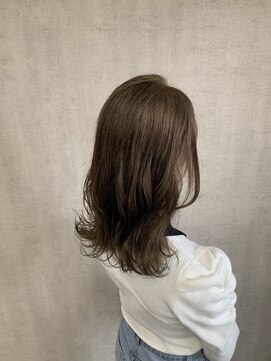 トリコ(ToricO) マロンベージュ　くすみベージュ　グレージュ　韓国風巻き