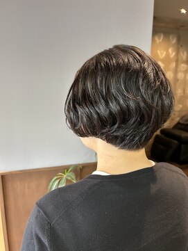 フープ 川越(hoop) クセをいかしたハンサムショート