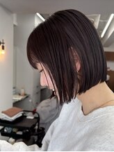 《stylist 堀尾》"艶髪を作る透明感カラー"と"柔らかな大人女性のショートボブ"＊