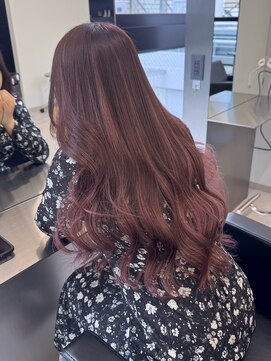 ラピステン 福岡天神 大名店(Lapis) エクステ/ミニウルフ/ホワイトグレージュ/チェリーブラウン