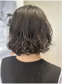 取れないボブパーマ