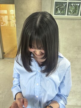 ネアー 新潟(NEER) アプリコットオレンジ/くびれヘア/ウェーブショート［新潟］