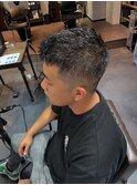 Men's short hair
