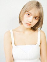 ジプソ 池袋西口(Gypso)&nbsp;抜けボブ11/池袋美容室/髪質改善カラー/白髪ぼかし/縮毛矯正