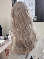 ペレ アネックス 大阪梅田茶屋町店(PELE ANNEX)&nbsp;くびれヘア/アプリコットオレンジ/ハイライトカラー/梅田