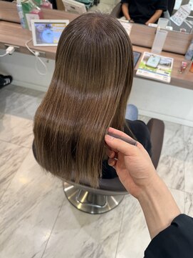 レアリバイケンジ(leali by KENJE) うるつやプレミアム髪質改善ストレート