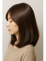 サードバイローラン(THiRD by ROULAND)&nbsp;【THiRD】暗めカラーフェイスフレーミンググランマッシュ