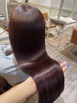 サプリ 西荻窪店(Sapuri) うる艶ロングストレート×ピンクカラー