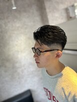 ティーズ バーバー T's BARBER ツーブロック×スキンフェード