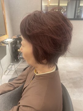 アラモア 国立(Alamoa) ミセス可愛いショートボブ