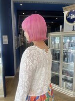 コワファースト 大分(COIFF1RST) ケアブリーチ!ハイトーンホワイトピンクカラー