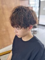 ロルド シェリ(Rold Cheri)&nbsp;【山本智文】ツイストスパイラルパーマメンズマッシュ