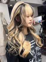 メゾン 心斎橋店(Maison)&nbsp;ブロンド×ブロックカラー