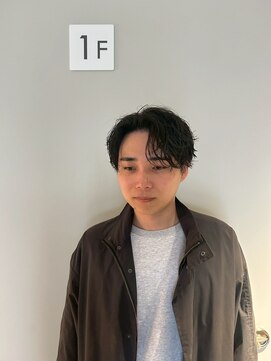 クレア 下北沢(CREA) メンズカットセンターパート