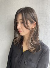 エーガール美容室(A-girl) インナーグレージュ