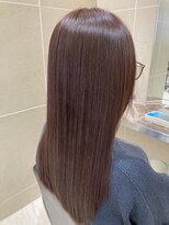 クララ ヒロシマ(CLALA Hiroshima)&nbsp;ツヤ感カラー／ラベンダーブラウン／セミロング