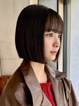 カーニバル 江古田(CARNIVAL) 十亀 ボブ/ショートボブ/ミニボブ/髪質改善/透明感カラー