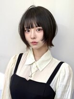 パルス ヨコハマ(PULSE yokohama)&nbsp;横浜フェイスレイヤーボブ顔まわりカット骨格補正くびれボブ