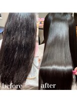 ブルーム 柏(BLOOM) 黒髪ロングを艶美髪へ