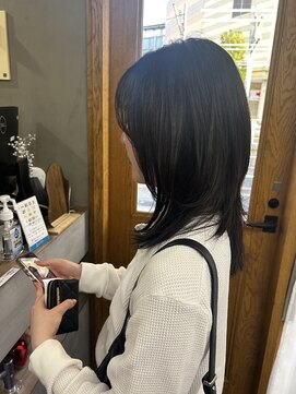 エニィ 錦糸町(enny) ハッシュレイヤー／ミディアムレイヤー／レイヤーカット