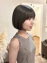 ジリー(gilly)&nbsp;【gilly】French bob × dark Olive *＊