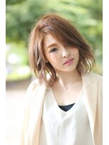 ブレス バイ ファースト 大和吉岡店(Breath by first)&nbsp;【Breath-f】大人クール＜イノセント＞ベージュミディ