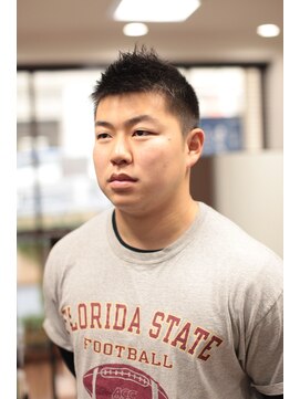 ヘアメイク グリーン アール(HAIR MAKE Green R) ナチュラルソフトモヒカンスタイル