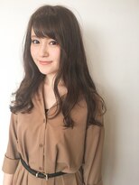 ザ ラボ アングゥ(The Labo ungu) ミルクティーベージュ×ロングstyle