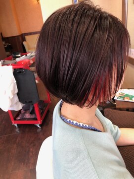 イートンクロップ コオリヤマ(Eton Crop Koriyama) イヤリングカラー☆ strawberry×chocolate