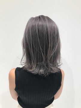 ココ 本八幡(KOKO) ハッシュカットグレージュデザインカラーツートンカラーレイヤー