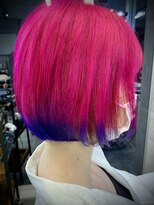 キャラ シャローネ 池袋(Chara Chalone)&nbsp;資生堂カラーミューズを使ったスタイル/ボブ/グラデーション