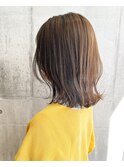 絶壁解消 グレイカラー 白髪染め アッシュブラウン