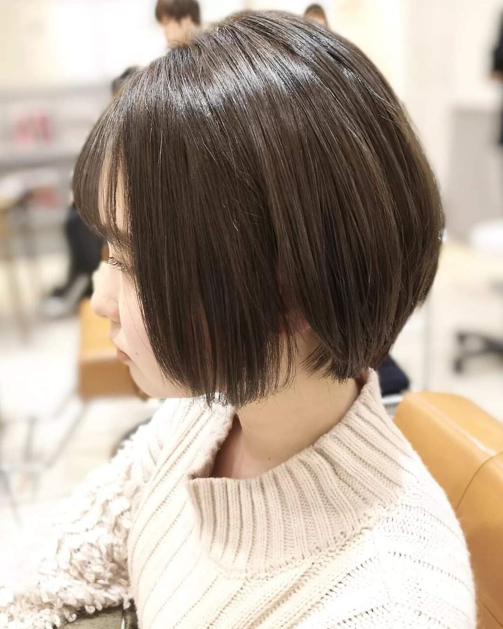 ショートボブ☆ 小顔に見えるショートボブ：L158050264｜カリン 町田店