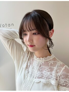 ボタン テンジン(VOTAN tenjin) 【votan北村】大人韓国ヘア！顔まわりカット☆