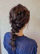 ビーワールド(B WORLD)&nbsp;ゆるっと大人アレンジ【髪質改善/デザインカラー】