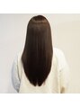 アルウ(Aru) 毛先がナチュラルな縮毛矯正で自然なストレートヘアに！