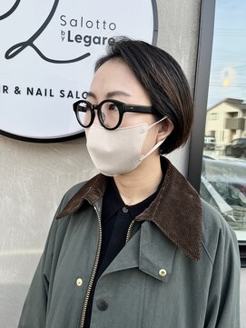 レガーレ(Legare) マニッシュショートボブ