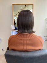 ヘアーポケット リタ(HAIR POCKET ritta)&nbsp;外ハネボブ×オリーブベージュカラー