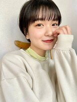 ロット 横浜(lot)&nbsp;マッシュショート/くびれヘア/黒髪スタイル[横浜駅]